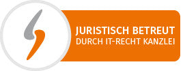 Juristisch betreut durch IT Recht Kanzlei