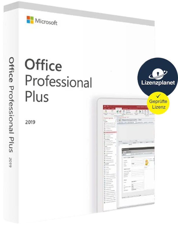 Microsoft Office Professional Plus 2019 als geprüfte digitale Lizenz von Lizenzplanet