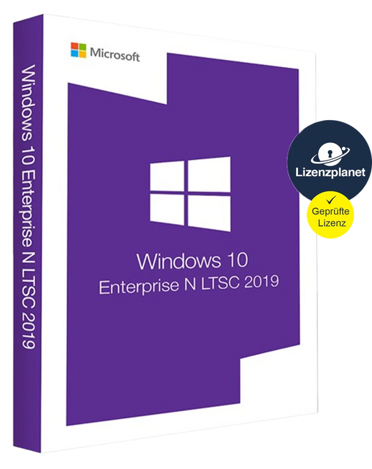 Microsoft Windows 10 Enterprise N LTSC 2019 als geprüfte digitale Lizenz von Lizenzplanet