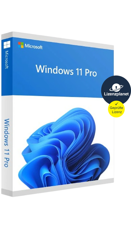 Microsoft Windows 11 Pro Lizenz für Business, Homeoffice und professionelle PCs