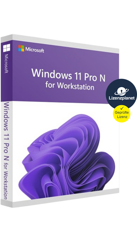 Microsoft Windows 11 Pro N for Workstations Lizenz für professionelle Workstations und leistungsstarke PCs